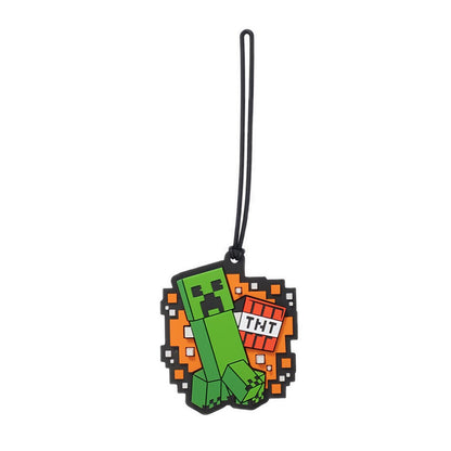 Smiggle Minecraft Bag Tag - IGL419246BLK