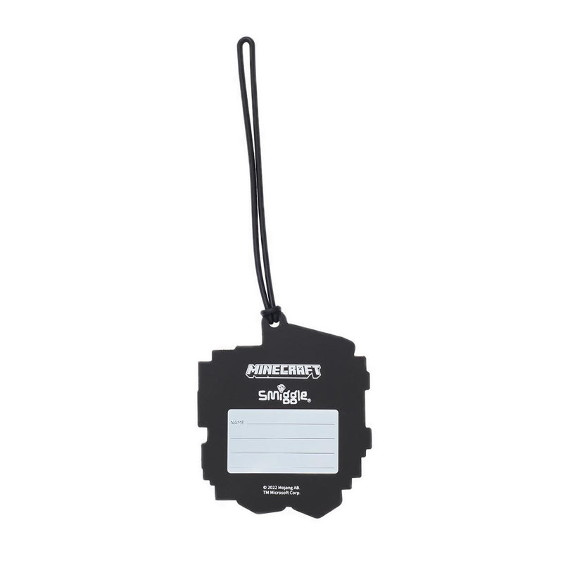 Smiggle Minecraft Bag Tag - IGL419246BLK