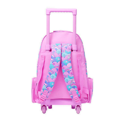 Smiggle Hi There Trolley Backpack Light Up Wheel Pink - IGL440912PNK