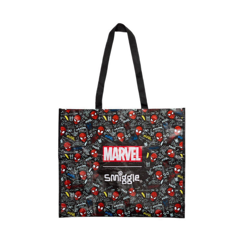 Smiggle Bag Reuse Lge Spidey - IGL444697BLK
