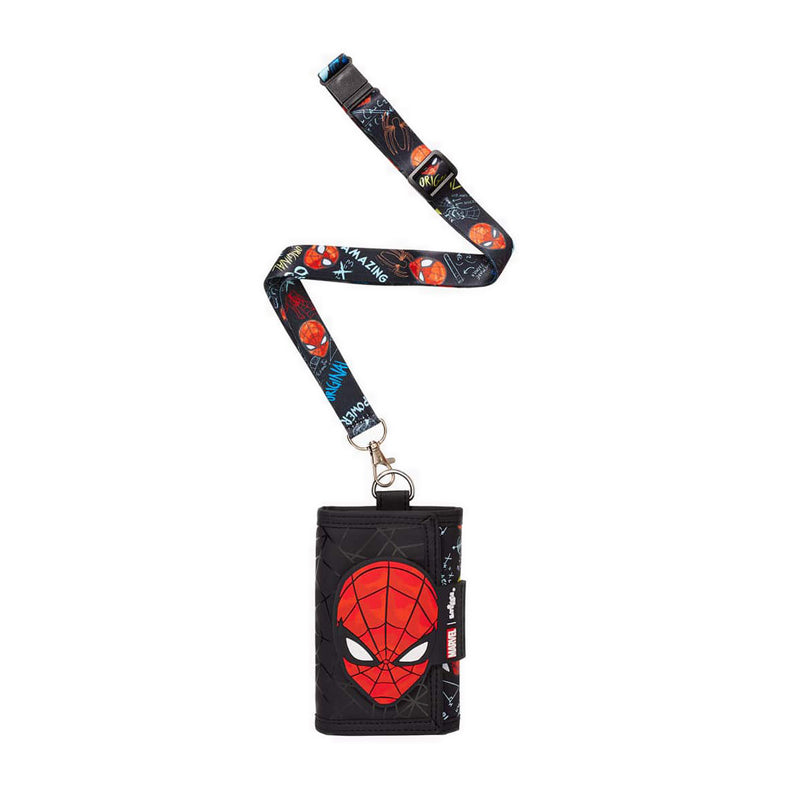 Smiggle Spider-Man Lanyard Wallet  - IGL445069BLK