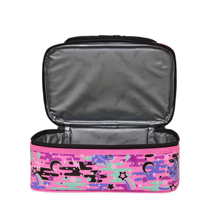 Smiggle Away Double Decker Lunchbox Pink - IGL446723PNK