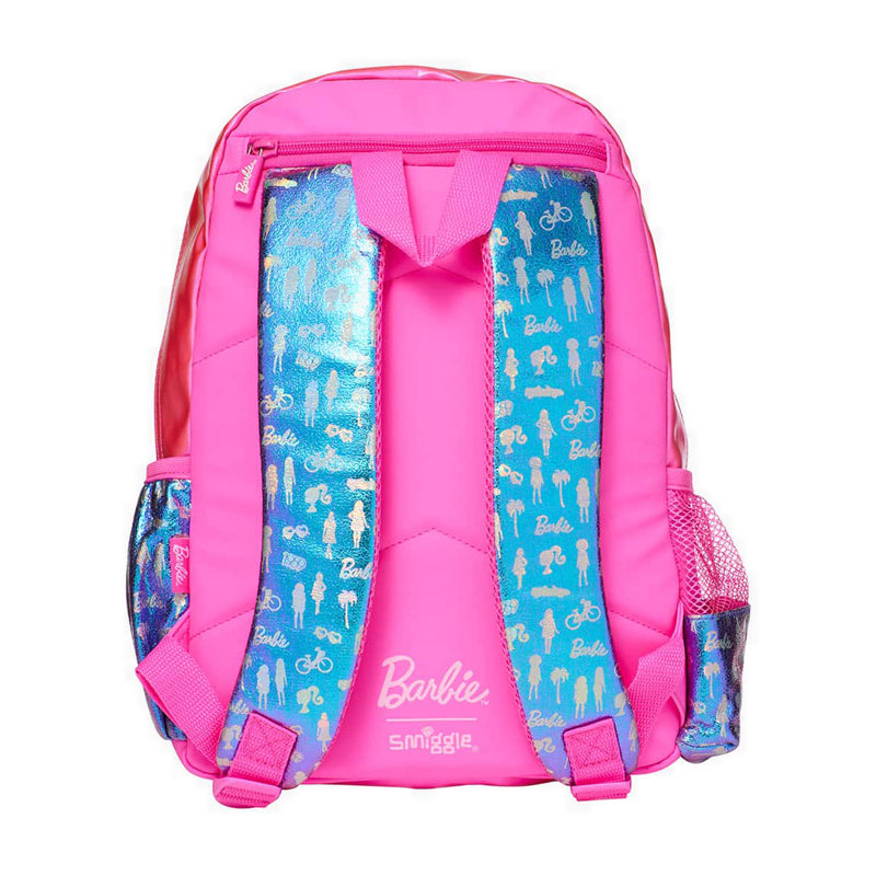 Smiggle Barbie Junior Character Hoodie Backpack Pink - IGL448491PNK