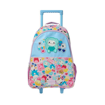 Squishmallows Trolley Backpack With Light Up Wheels