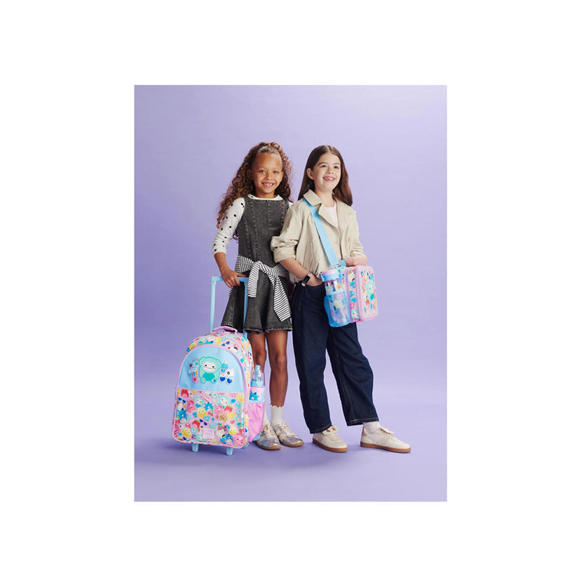 Squishmallows Trolley Backpack With Light Up Wheels