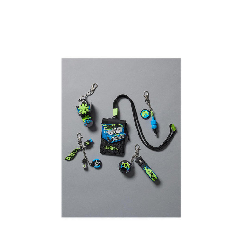 Smiggle Hot Wheels Novelty Bag Charm - IGL450029BLK