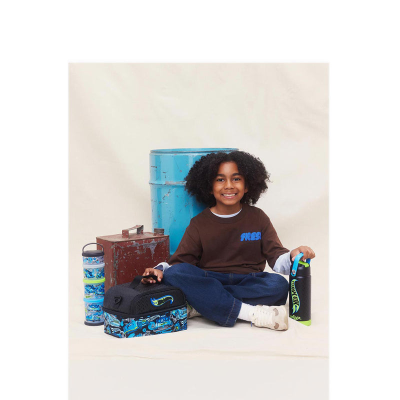 Hot Wheels Large Snack And Stack Containers X4