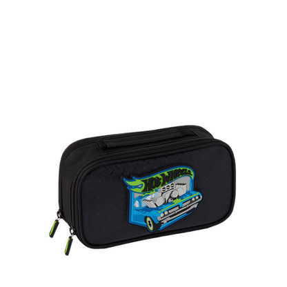 Smiggle Hot Wheels Utility Pencil Case - IGL450077BLK