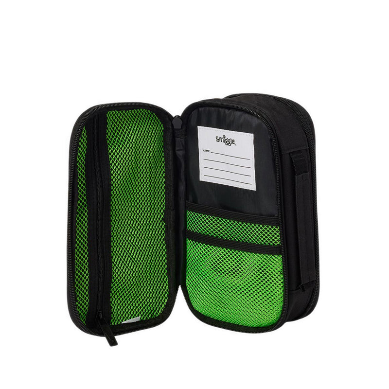 Smiggle Hot Wheels Utility Pencil Case - IGL450077BLK