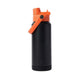 Smiggle Active Squiggle Insulated Stainless Steel Dual Spout Bottle 720Ml - IGL450358BLK