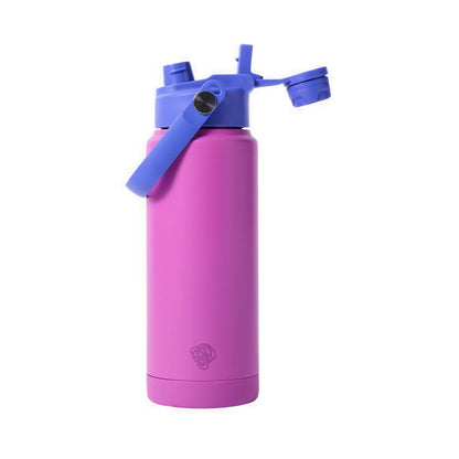 Smiggle Active Squiggle Insulated Stainless Steel Dual Spout Bottle 720Ml - IGL450358BLM