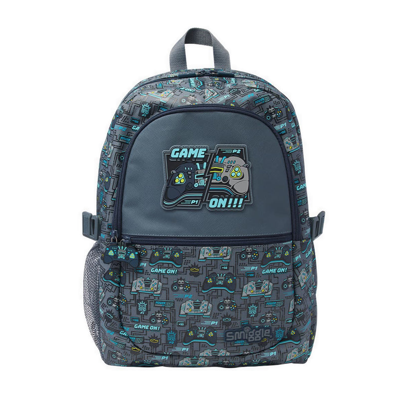 Smiggle Epic Adventures Classic Attach Backpack - IGL452599GRY