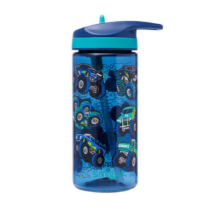 Smiggle Blast Off Junior Plastic Drink Bottle 440Ml - IGL453151NAV