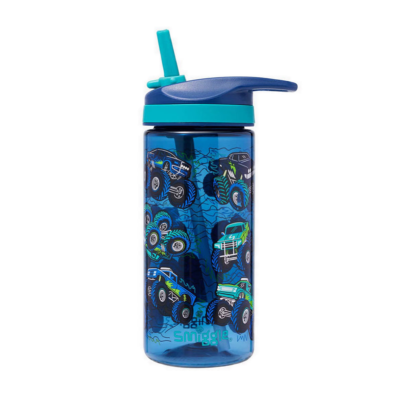 Smiggle Blast Off Junior Plastic Drink Bottle 440Ml - IGL453151NAV