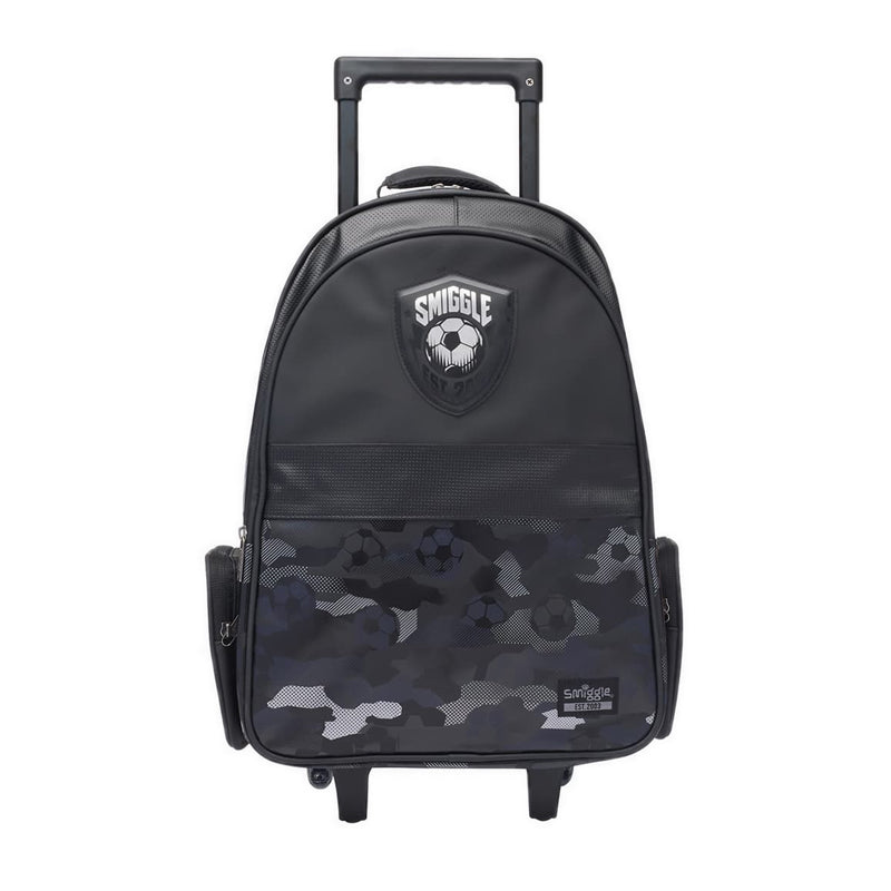 Smiggle Assist Trolley Backpack With Light Up Wheels  - IGL454999BLK