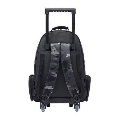 Smiggle Assist Trolley Backpack With Light Up Wheels  - IGL454999BLK