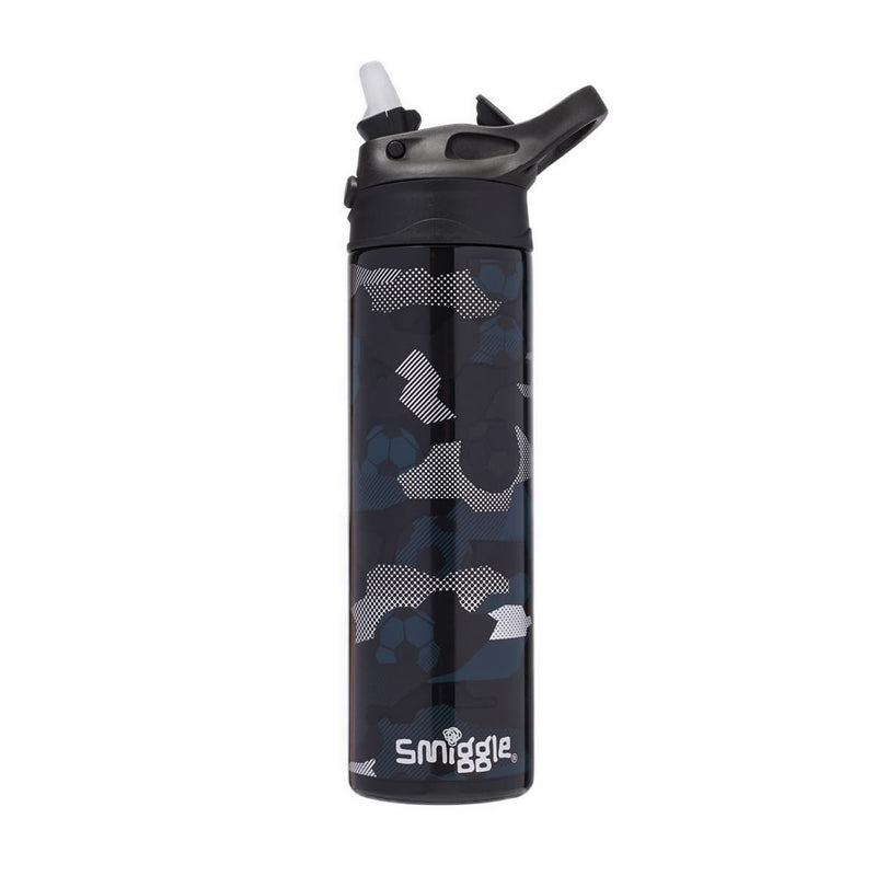 Smiggle Assist Insulated Steel Flip Drink Bottle 520Ml - IGL455010BLK