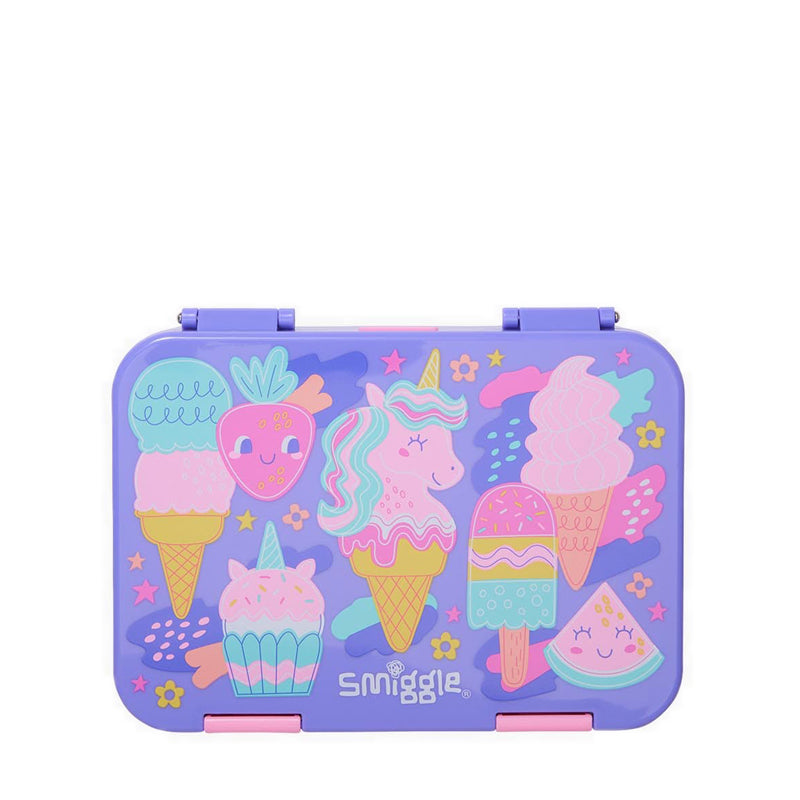 Smiggle Happy Tales Medium Happy Bento Lunchbox - IGL455068LIL