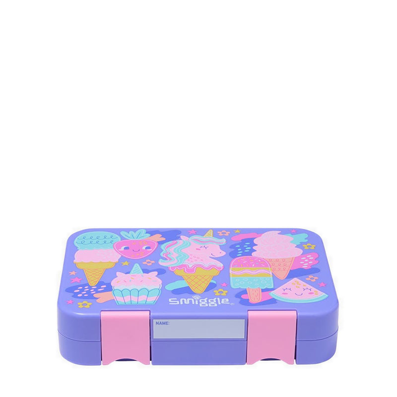 Smiggle Happy Tales Medium Happy Bento Lunchbox - IGL455068LIL