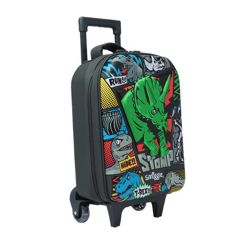 Smiggle Happy Tales Junior Hardtop Trolley Bag - IGL455129GRY