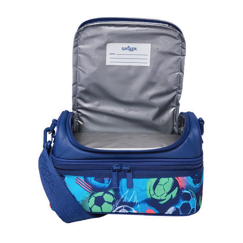 Smiggle Limitless Large Double Decker With Strap - IGL455357NAV