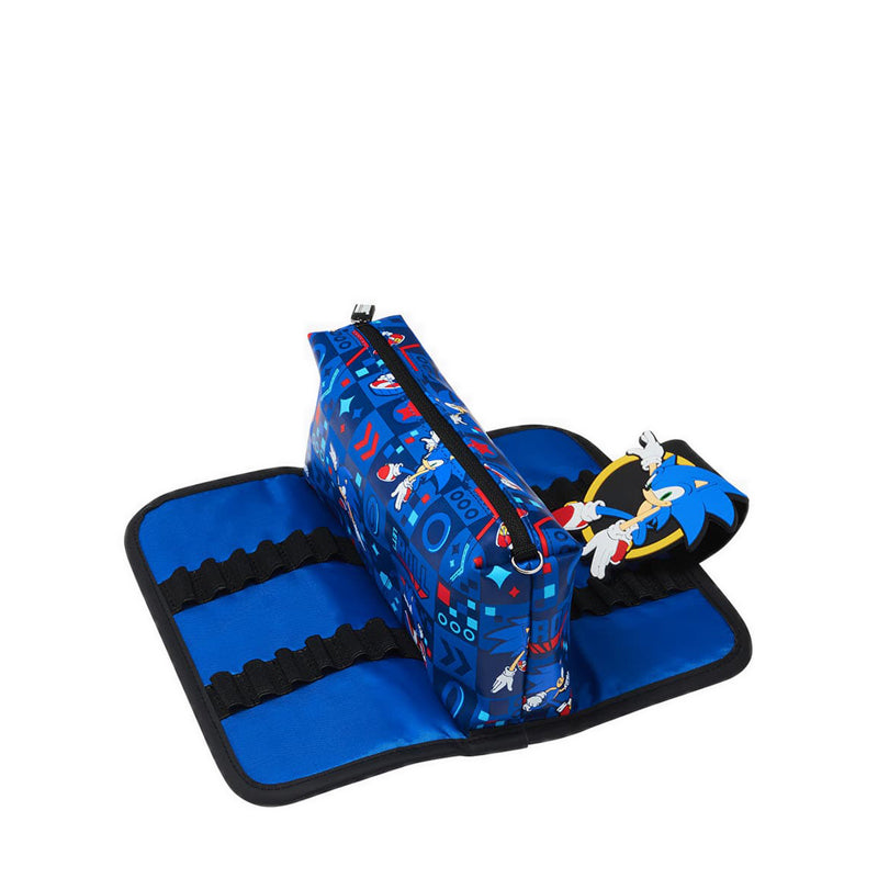 Smiggle Sonic The Hedgehog Utility Pencil Case - IGL455901CBL