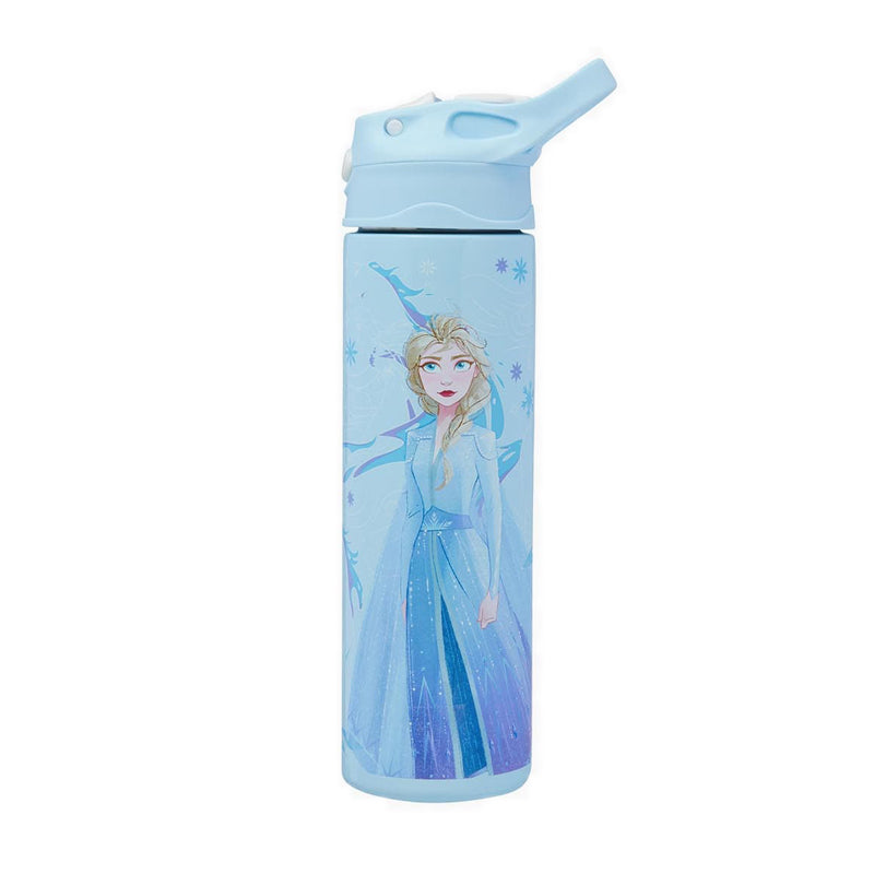 Smiggle Frozen Steel Drink Bottle With Flip Spout 520Ml - IGL455940LBL