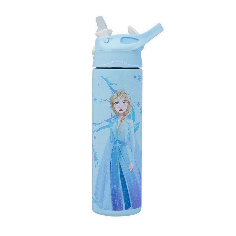 Smiggle Frozen Steel Drink Bottle With Flip Spout 520Ml - IGL455940LBL