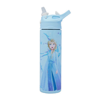 Smiggle Frozen Steel Drink Bottle With Flip Spout 520Ml - IGL455940LBL