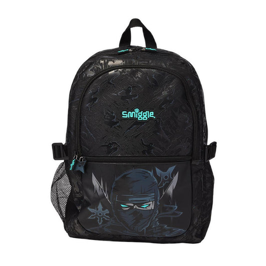 Smiggle All Stars Classic Attach Backpack - IGL456168BLK