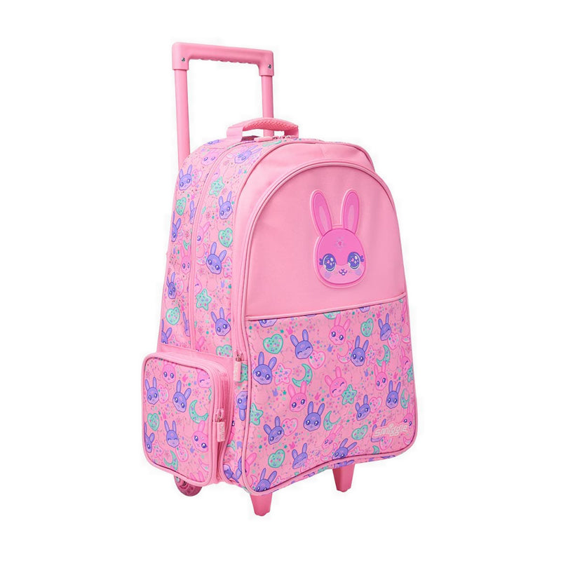 Smiggle All Start Light up Trolley Backpack - IGL456169PNK