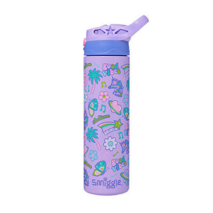 Smiggle All Stars Stainless Steel Drink Bottle 520Ml - IGL456173LIL