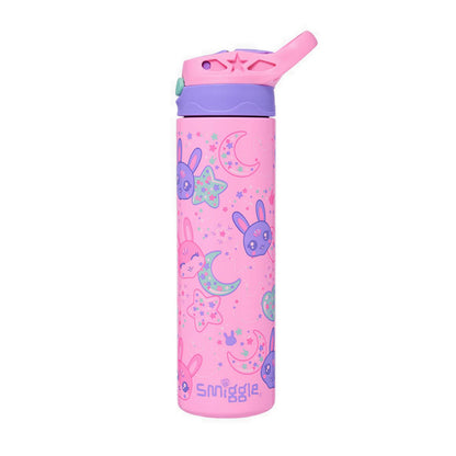 Smiggle All Stars Stainless Steel Drink Bottle 520Ml - IGL456173PNK