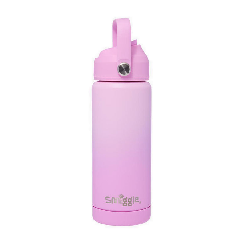 Smiggle Squiggle Insulated Steel Drink Bottle 550Ml - IGL456566PNK
