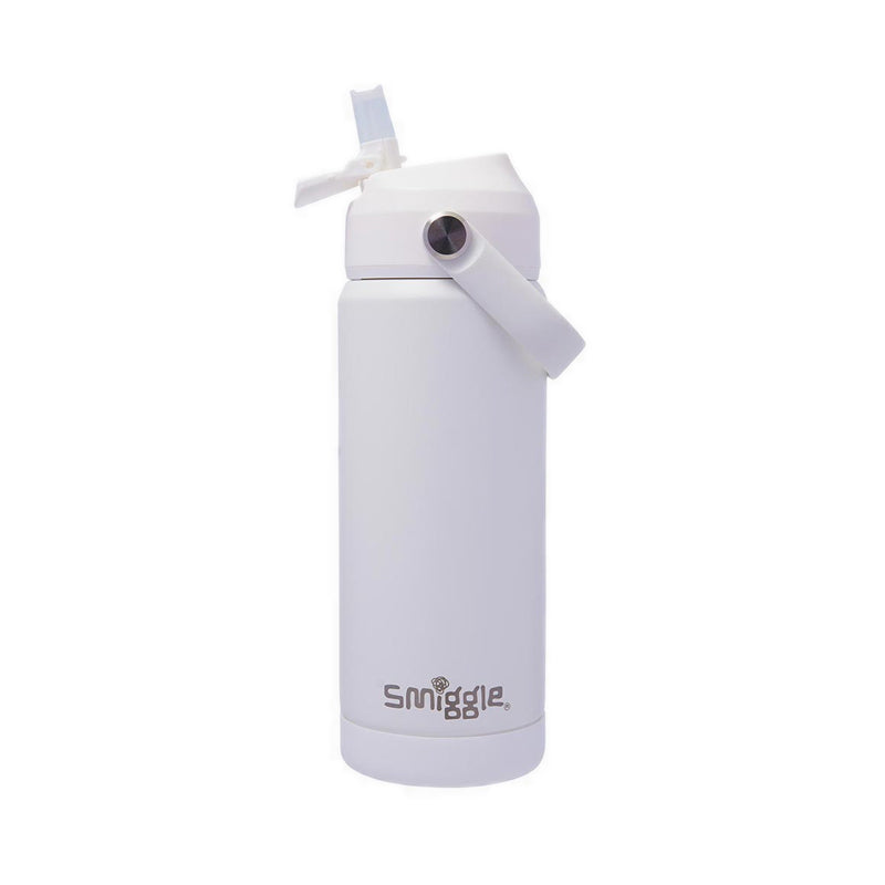 Smiggle Squiggle Insulated Steel Drink Bottle 550 Ml - IGL456566WHT