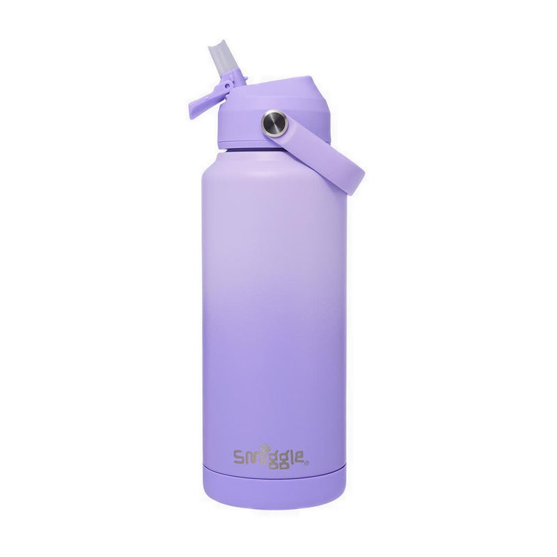 Smiggle Squiggle Insulated Steel Drink Bottle 1L  - IGL456567LIL