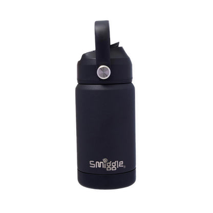 Smiggle Squiggle Insulated Steel Drink Bottle 360 Ml - IGL456569BLK