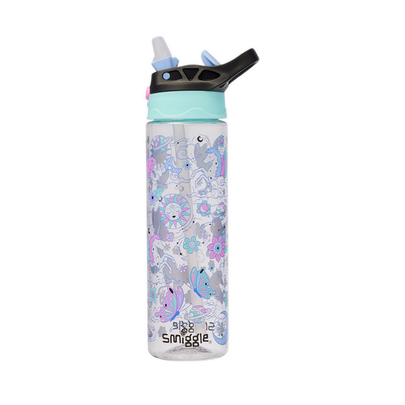 Smiggle Super Charge Plastic Flip Drink Bottle 650Ml - IGL456682BLM