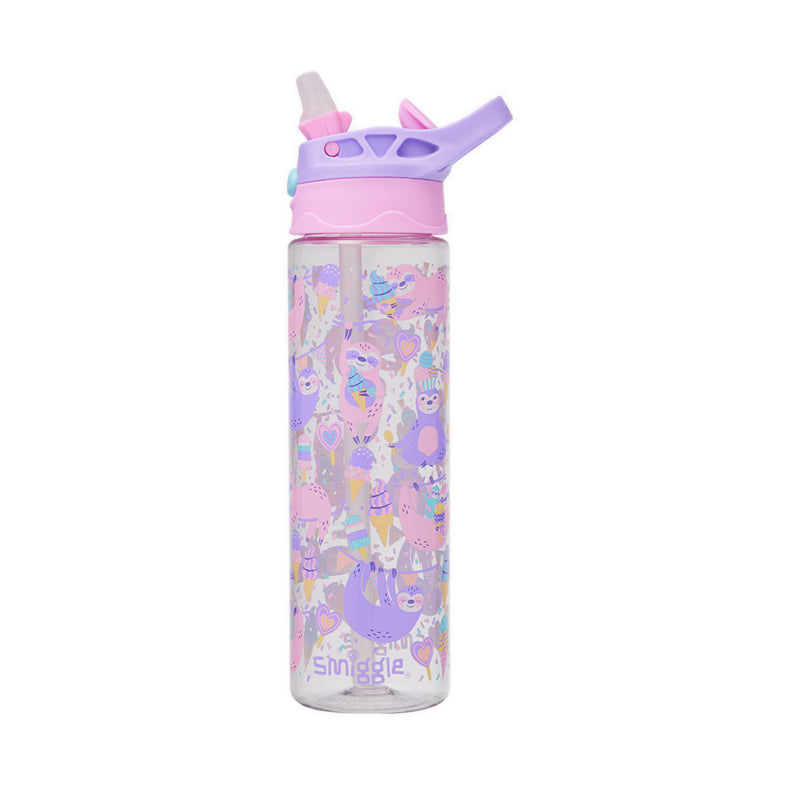 Smiggle Super Charge Plastic Flip Drink Bottle 650Ml - IGL456682LIL