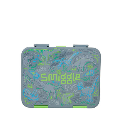 Smiggle  Super Charge Large Bento Lunchbox - IGL456697GRY