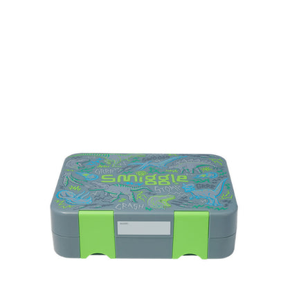 Smiggle  Super Charge Large Bento Lunchbox - IGL456697GRY