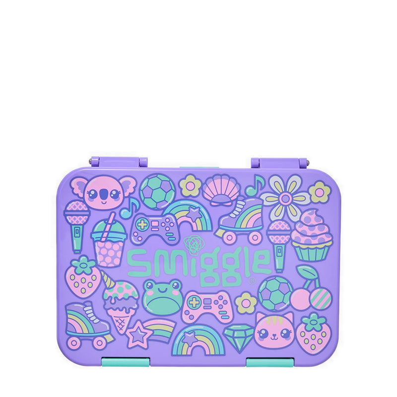 Smiggle Curious Medium Bento Lunchbox - IGL456716LIL