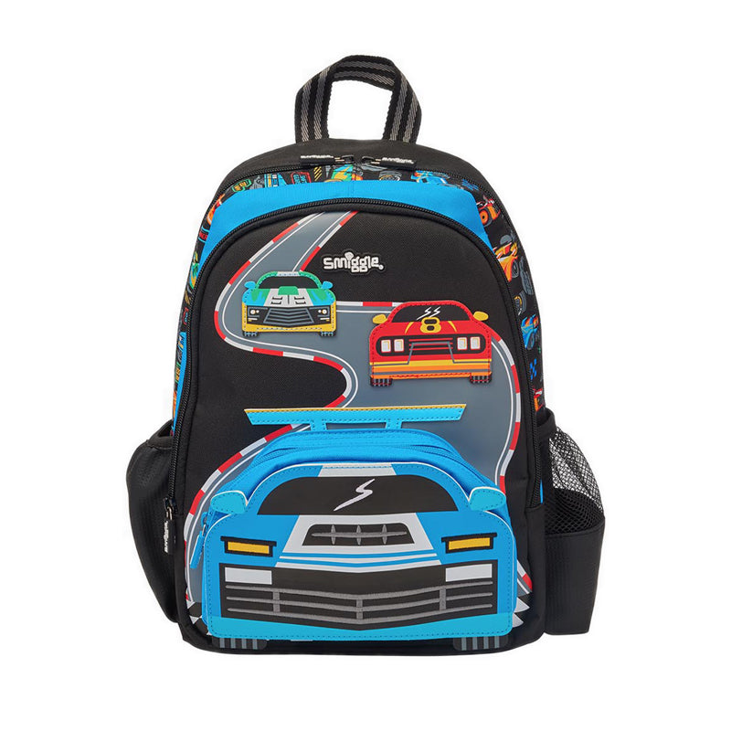Smiggle Curious Junior Character Backpack - IGL456717BLK