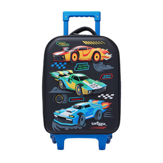 Smiggle Curious Junior Hardtop Trolley Bag - IGL456718BLK