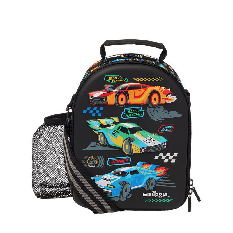 Smiggle Curious Hardtop Curve Lunchbox with Strap - IGL456719BLK