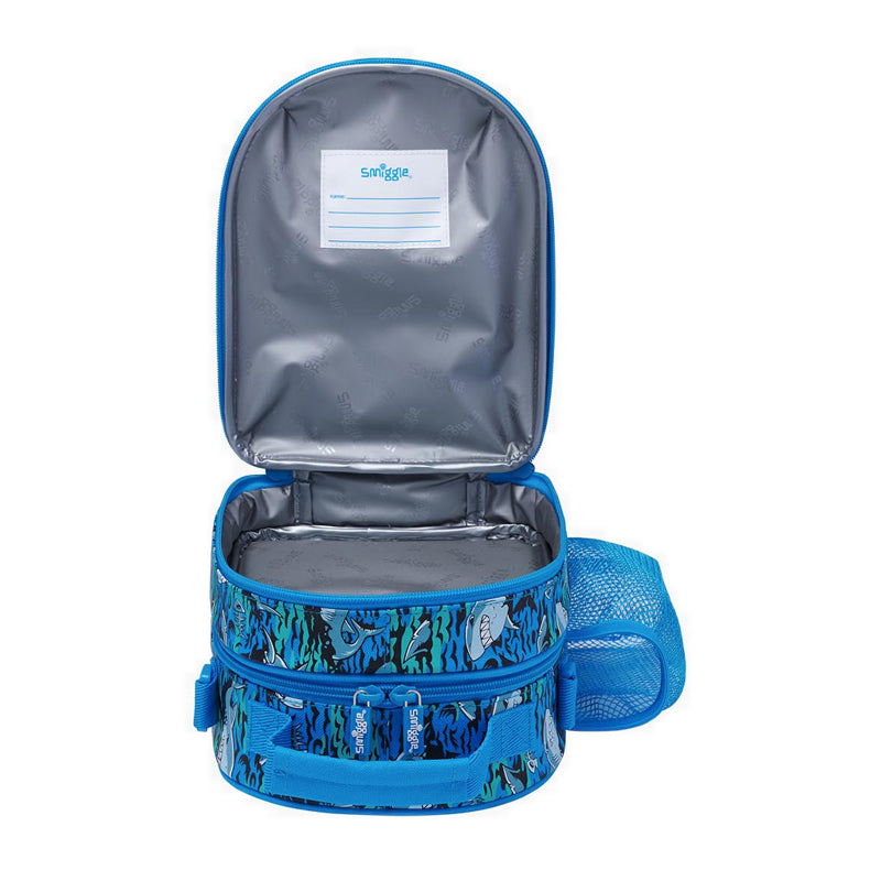 Smiggle Curious Hardtop Curve Lunchbox with Strap - IGL456719MBL