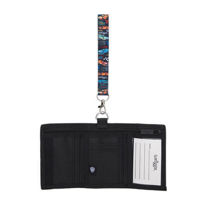 Smiggle Curious Lanyard Wallet - IGL456721BLK