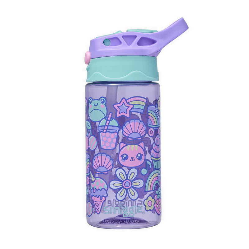 Smiggle Curious Junior Flip Plastic Drink Bottle 430Ml - IGL456722LIL