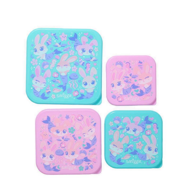Smiggle Curious 4 In 1 Nested Containers - IGL456738MIN
