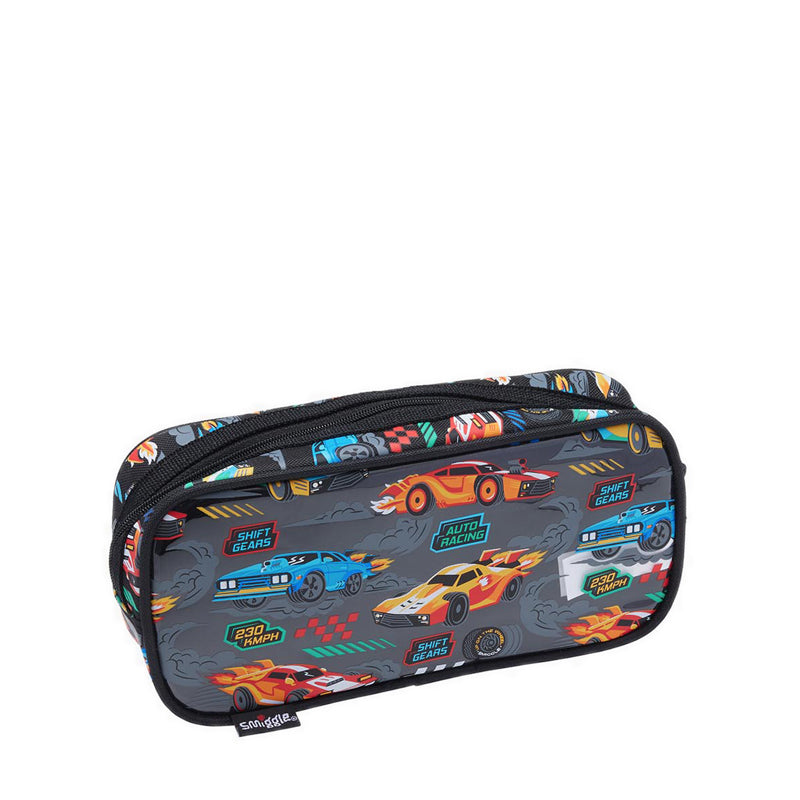 Smiggle Curious Cruiser ID Pencil Case - IGL456741BLK